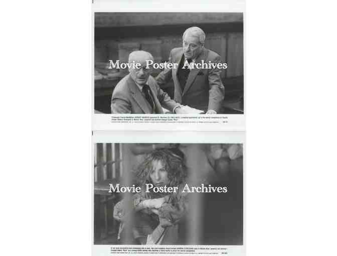 NUTS, 1987, 8x10 studio stills, Barbra Streisand, Richard Dreyfuss, Maureen Stapleton, Eli Wallach