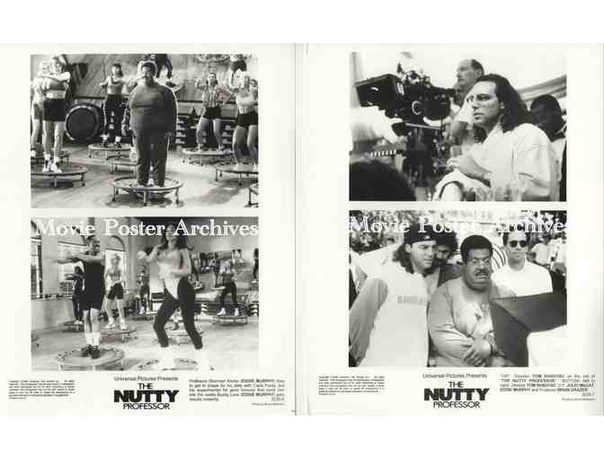 NUTTY PROFESSOR, 1996, 8x10 production stills, Eddie Murphy, Jada Pinkett Smith, James Coburn