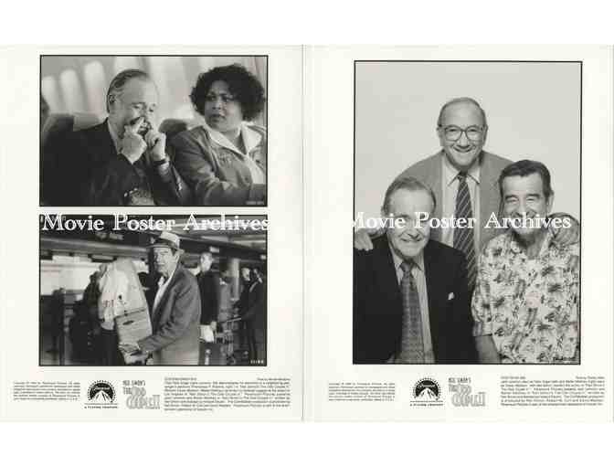 ODD COUPLE II, 1998, 8x10 production stills, Jack Lemmon, Walter Matthau, Richard Riehle, Lisa Waltz