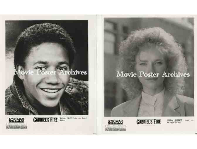 GABRIELS FIRE, 8x10 tv studio stills, James Earl Jones, Madge Sinclair, Laila Robins, Dylan Walsh