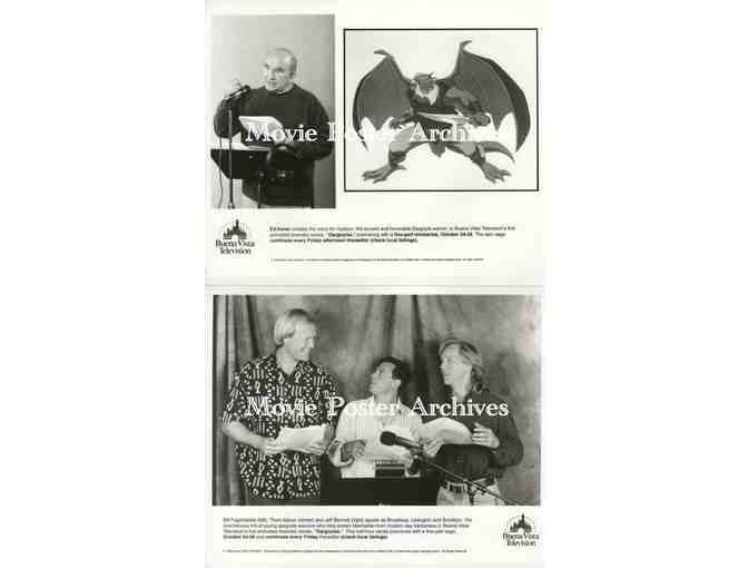 GARGOYLES, 8x10 tv studio stills, Disney animated tv series, Keith David, Edward Asner, Tim Curry