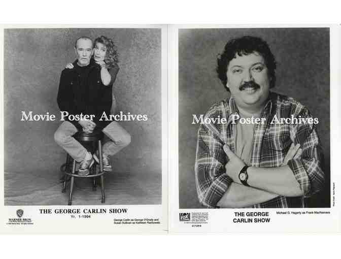 GEORGE CARLIN SHOW, 8x10 tv studio stills, George Carlin, Alex Rocco, Susan Sullivan, Matt Landers