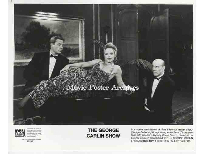 GEORGE CARLIN SHOW, 8x10 tv studio stills, George Carlin, Alex Rocco, Susan Sullivan, Matt Landers