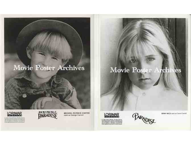 PARADISE, 8x10 tv studio stills, Lee Horsley, Jenny Beck, John Bloom, James Crittenden, Dehl Berti