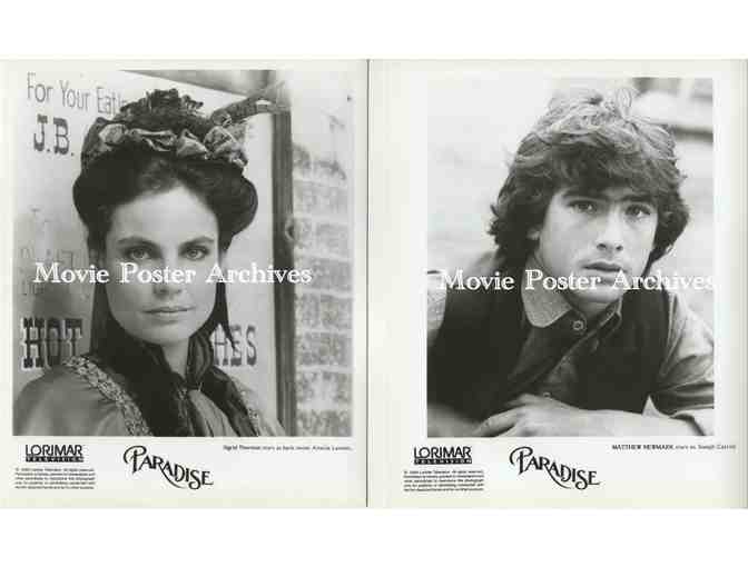 PARADISE, 8x10 tv studio stills, Lee Horsley, Jenny Beck, John Bloom, James Crittenden, Dehl Berti