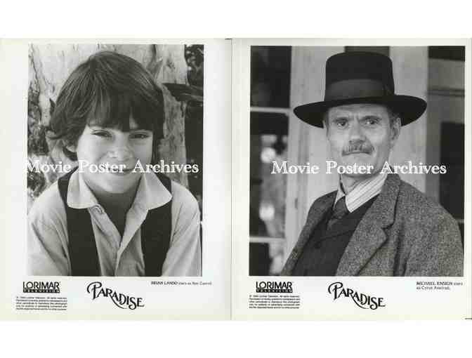 PARADISE, 8x10 tv studio stills, Lee Horsley, Jenny Beck, John Bloom, James Crittenden, Dehl Berti