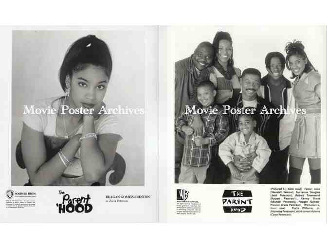 PARENT HOOD, 8x10 tv studio stills, Robert Townsend, Bobby McGee, Kelly Perine, Tyrone Burton