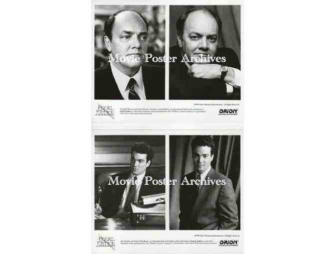 EQUAL JUSTICE, 8x10 tv studio stills, George DiCenzo, Sarah Jessica Parker, Jon Tenney, Lloyd