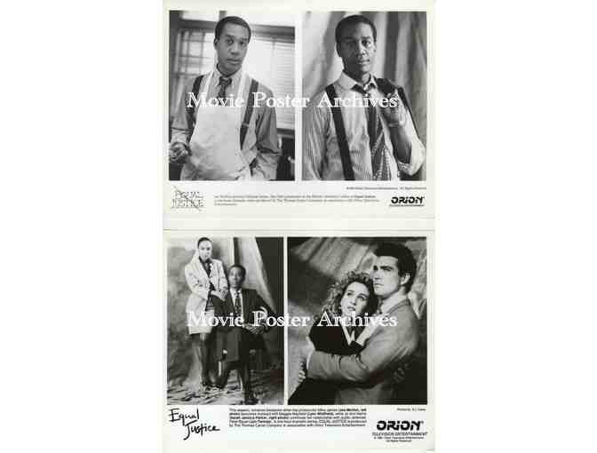 EQUAL JUSTICE, 8x10 tv studio stills, George DiCenzo, Sarah Jessica Parker, Jon Tenney, Lloyd