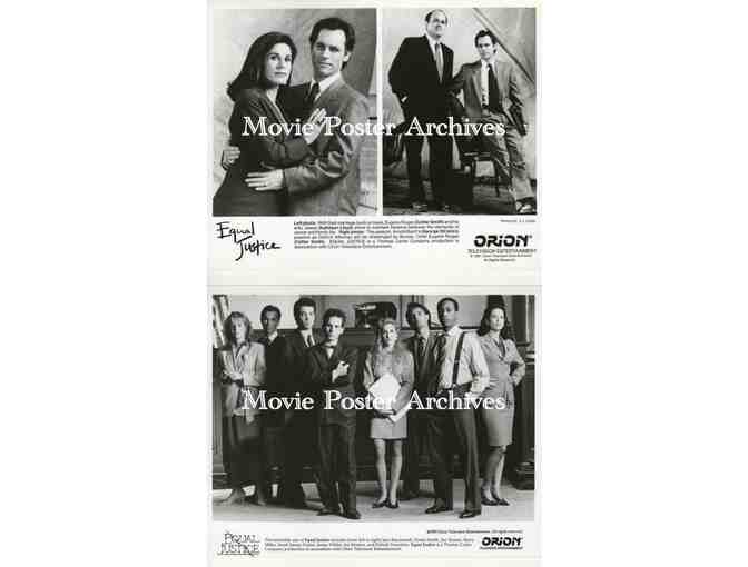 EQUAL JUSTICE, 8x10 tv studio stills, George DiCenzo, Sarah Jessica Parker, Jon Tenney, Lloyd