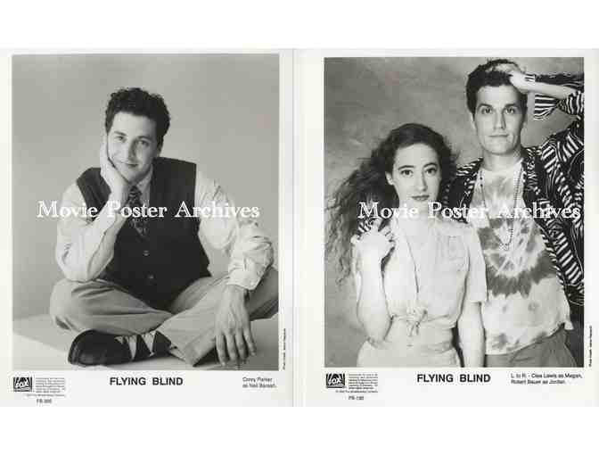 FLYING BLIND, 8x10 tv studio stills, Corey Parker, Tea Leoni, Peter Boyle, Charles Rocket, Rose