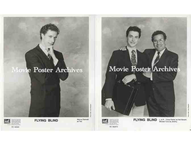 FLYING BLIND, 8x10 tv studio stills, Corey Parker, Tea Leoni, Peter Boyle, Charles Rocket, Rose