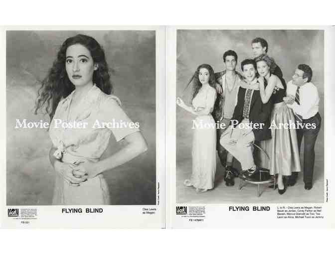 FLYING BLIND, 8x10 tv studio stills, Corey Parker, Tea Leoni, Peter Boyle, Charles Rocket, Rose