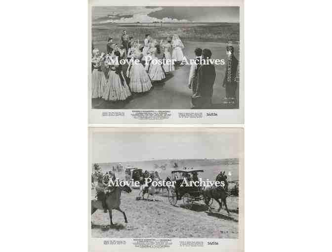 OKLAHOMA, 1956, 8x10 production stills, Gordon MacRae, Shirley, Jones, Eddie Albert, Rod Steiger