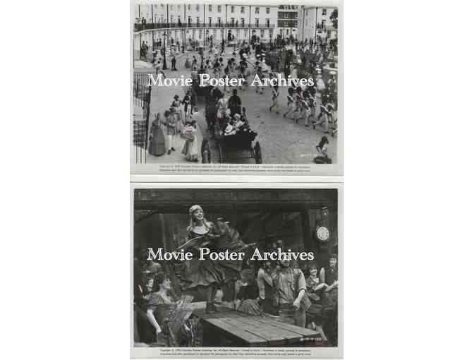 OLIVER!, 1969, 8x10 production stills, Oliver Reed, Ron Moody, Mark Lester, Harry Secombe