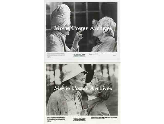 ON GOLDEN POND, 1981, 8x10 production stills, Henry Fonda, Katharine Hepburn, Jane Fonda