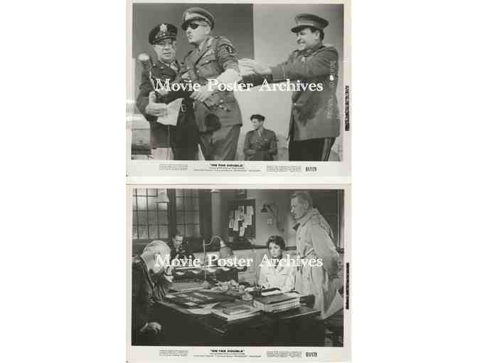 ON THE DOUBLE, 1961, 8x10 production stills, Danny Kaye, Diana Dors, Margaret Rutherford