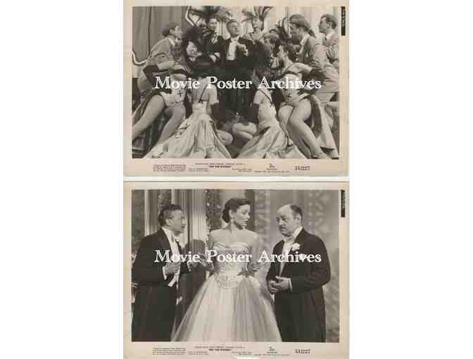 ON THE RIVIERA, 1951, 8x10 production stills, Danny Kaye, Gene Tierney, Corinne Calvet, Jean Murat