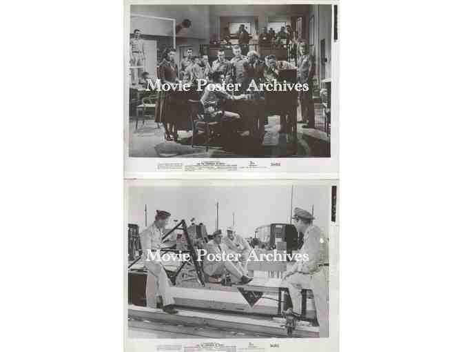 ON THE THRESHOLD OF SPACE, 1956, 8x10 production stills, Guy Madison, Dean Jagger, Leith