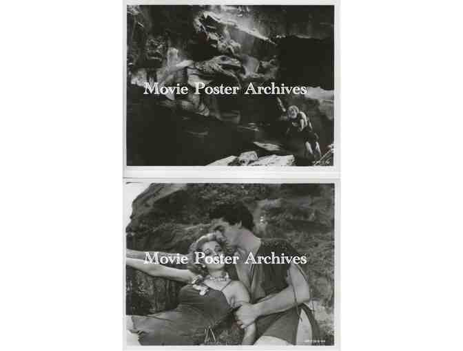 ONE MILLION B.C., 1940, 8x10 production stills, Victor Mature, Lon Chaney Jr., Carole Landis