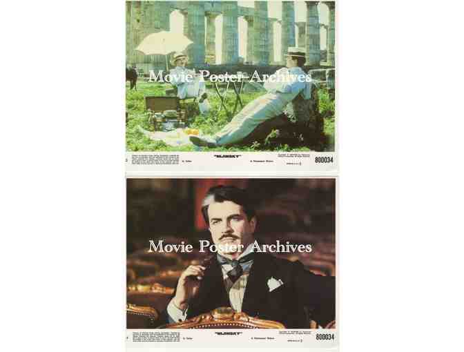 NIJINSKY, 1980, mini lobby cards, Alan Bates, Leslie Browne, Jeremy Irons