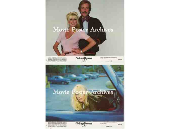 NOTHING PERSONAL, 1980, Mini Lobby Cards, Donald Sutherland, Suzanne Somers, Dabney Coleman