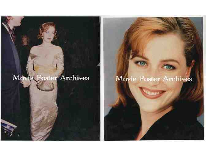 GILLIAN ANDERSON, group of color and B/W classic celebrity portraits and photos