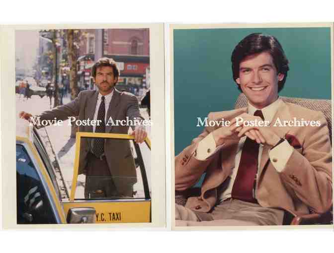 PIERCE BROSNAN, group of color and B/W classic celebrity portraits and photos