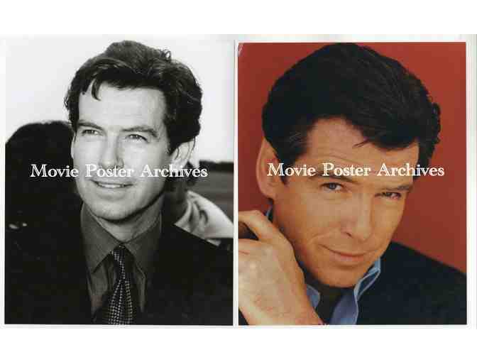 PIERCE BROSNAN, group of color and B/W classic celebrity portraits and photos