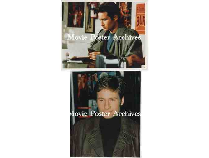 DAVID DUCHOVNY, group of color and B/W classic celebrity portraits and photos