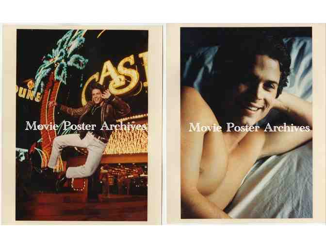 ROB LOWE, group of color and B/W classic celebrity portraits and photos