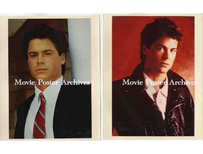 ROB LOWE, group of color and B/W classic celebrity portraits and photos