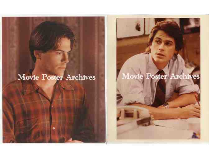 ROB LOWE, group of color and B/W classic celebrity portraits and photos