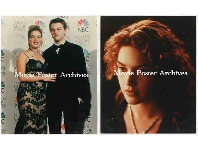 KATE WINSLET, group of color and B/W classic celebrity portraits and photos