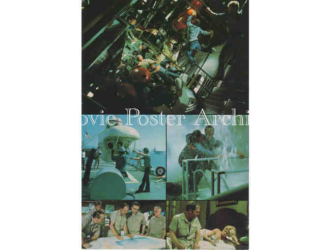 GRAY LADY DOWN, 1978, program, Charlton Heston, David Carradine, Stacy Keach, Christopher Reeve