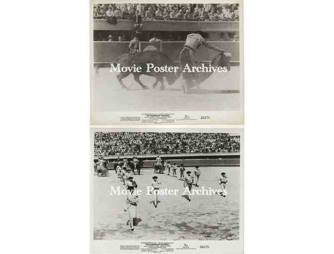MAGNIFICENT MATADOR, 1955, 8x10 production stills, Anthony Quinn, Maureen Ohara
