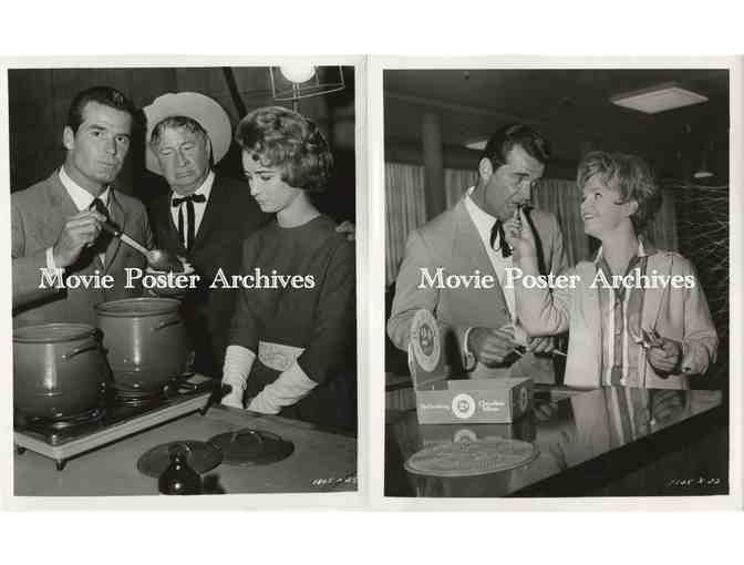 WHEELER DEALERS, 1963, 8x10 production stills, James Garner, Lee Remick, Jim Backus