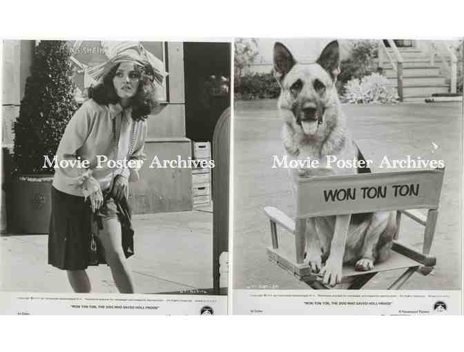 WON TON TON: THE DOG WHO SAVED HOLLYWOOD, 1976, 8x10 studio stills, Madeline Kahn