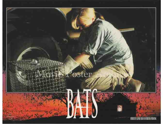 BATS, 1999, lobby card set, Lou Diamond Phillips, Dina Meyer, Bob Gunton