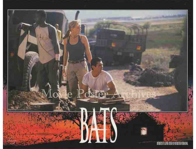 BATS, 1999, lobby card set, Lou Diamond Phillips, Dina Meyer, Bob Gunton