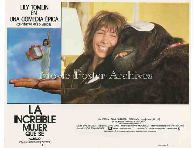INCREDIBLE SHRINKING WOMAN, 1981 11x14 LC set, Lily Tomlin, Charles Grodin