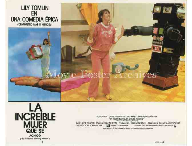 INCREDIBLE SHRINKING WOMAN, 1981 11x14 LC set, Lily Tomlin, Charles Grodin