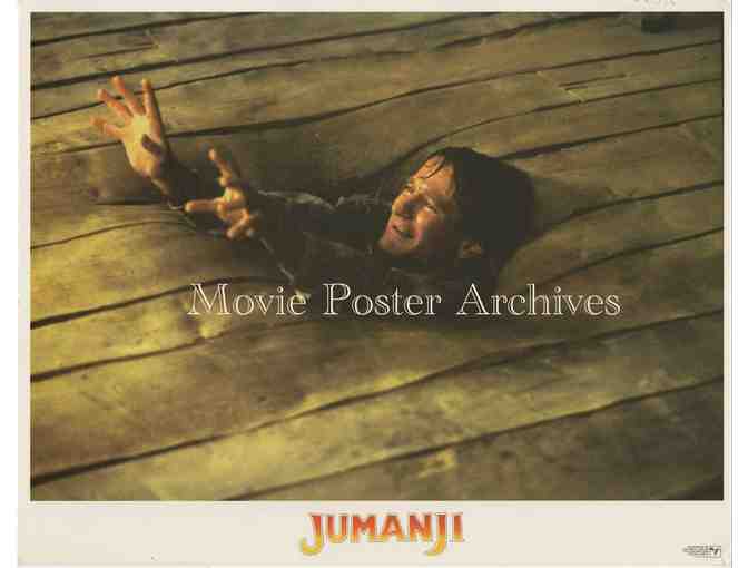 JUMANJI, 1995, lobby cards, Robin Williams, Kirsten Dunst, David Alan Grier