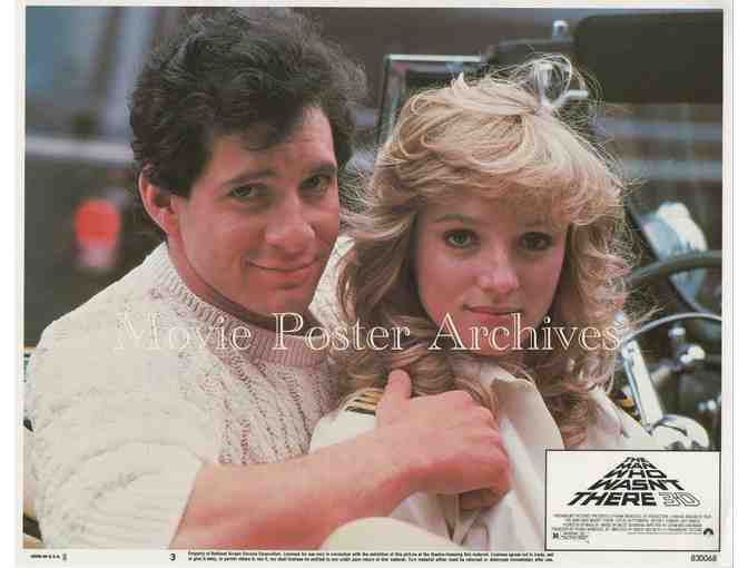 MAN WHO WASNT THERE 3-D, 1983, lobby card set, Steve Guttenberg, William Forsythe.