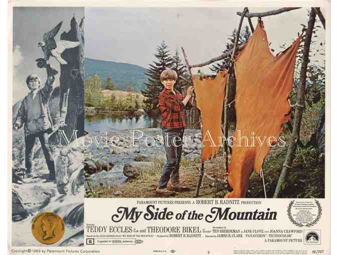 MY SIDE OF THE MOUNTAIN, 1968, lobby card set, Ted Eccles, Theodore Bikel, Paul Hebert