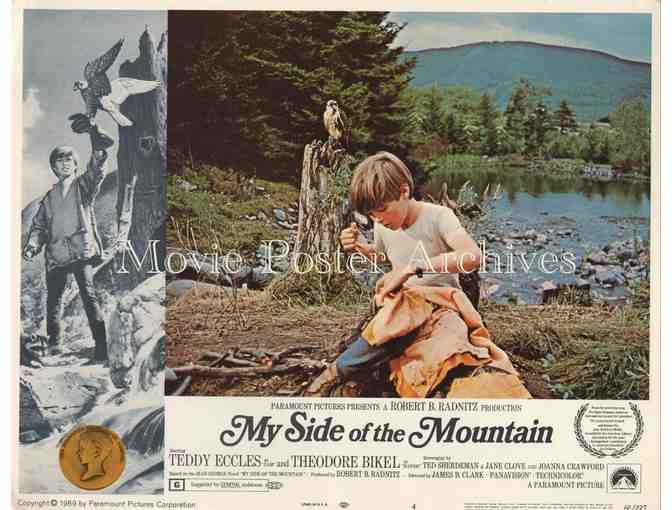 MY SIDE OF THE MOUNTAIN, 1968, lobby card set, Ted Eccles, Theodore Bikel, Paul Hebert