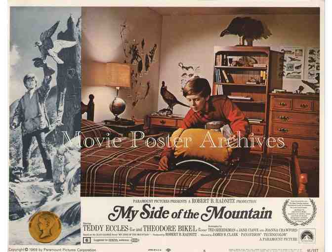 MY SIDE OF THE MOUNTAIN, 1968, lobby card set, Ted Eccles, Theodore Bikel, Paul Hebert