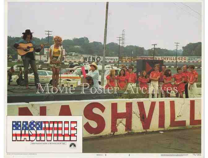 NASHVILLE, 1975, lobby card set, Keith Carradine, Shelley Duvall, Jeff Goldblum