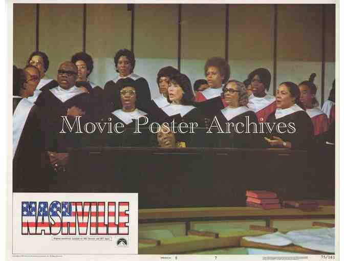 NASHVILLE, 1975, lobby card set, Keith Carradine, Shelley Duvall, Jeff Goldblum