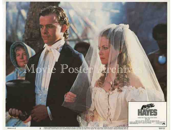 NATE AND HAYES, 1983, lobby card set, Tommy Lee Jones, Michael OKeefe, Peter Rowley